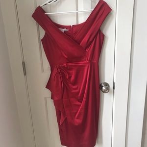 Maggy London Red Dress Size 8